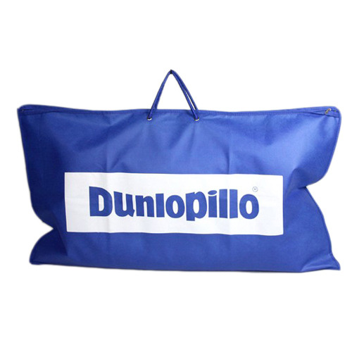 Blue Non Woven Binding 75gsm Pillow Bag