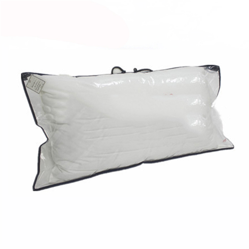 Black Non Woven Clear PVC 0.1mm Binding Pillow Bag