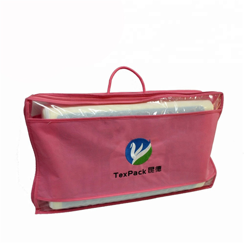 Red Non Woven Binding 75gsm Pillow Bag