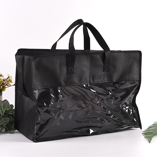 Black Non Woven Binding Five-panel Mattress Bag
