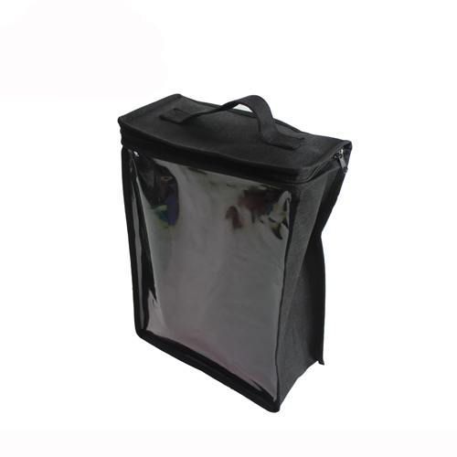Black Non Woven Binding Four-panel Bedsheet Bag