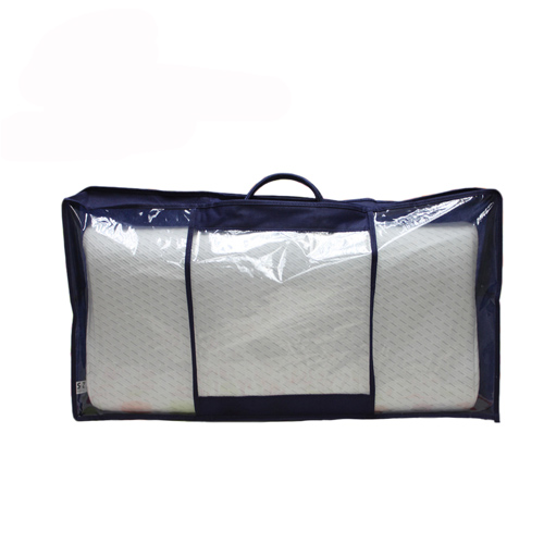 Blue Non Woven Binding Four-panel Cushion Bag