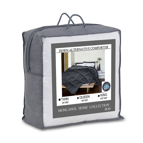 Grey Non-woven 75gsm Quilt Packaging Bag