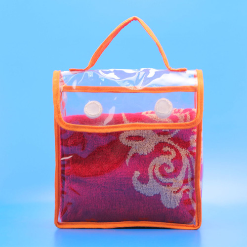 Orange Non Woven Binding Bedsheet Bag