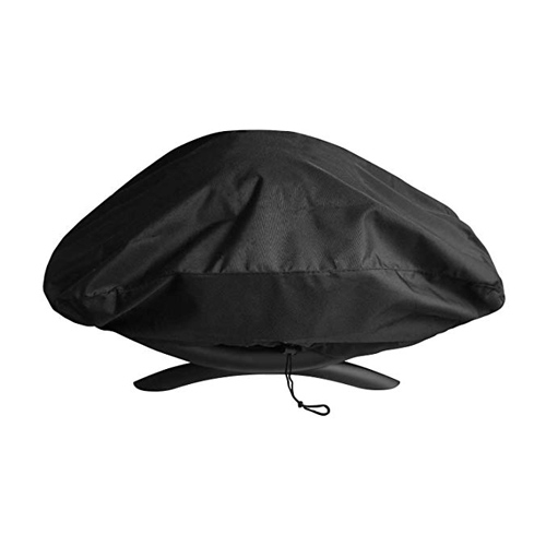 Black Polyester Grill Cover