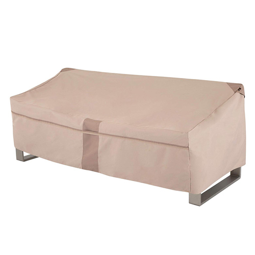 Brown Polyester Sofa Cover