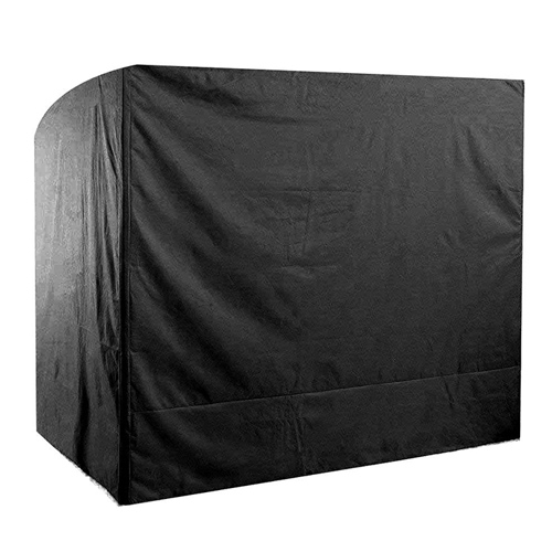 Black Polyester PU Coated Machine Equipment Cover 2