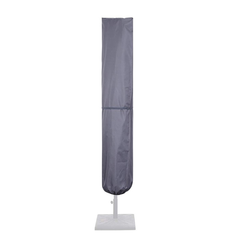 Grey Polyester Umbrella Cover