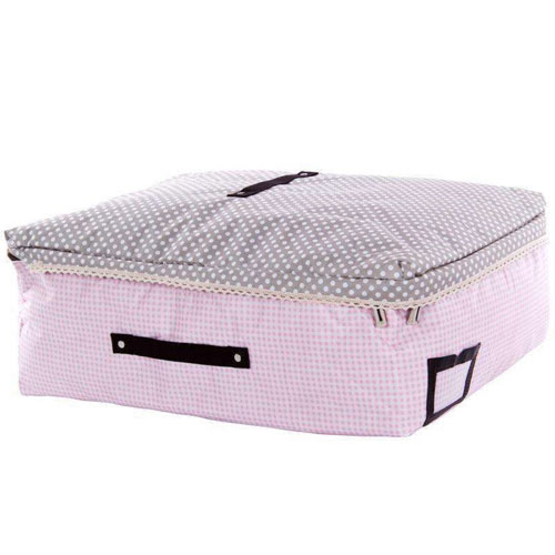 Pink Cotton Underwear Storage Bag