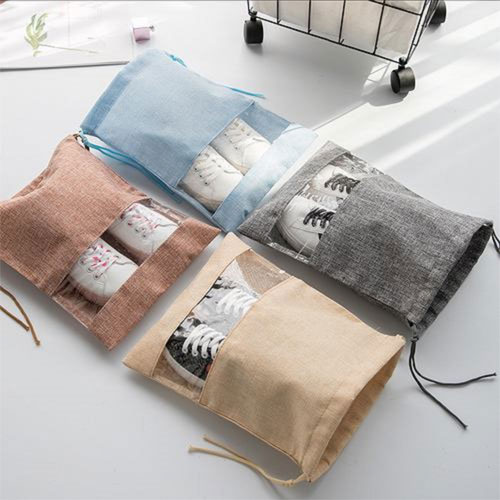 Clear PVC 1-piece-structure Shoes Storage Bag