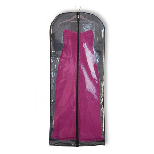 Black Non-woven Binding Dress Garment Bag