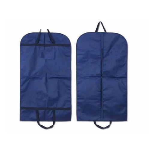 Dark Blue Nylon Binding Men's Garment Bag