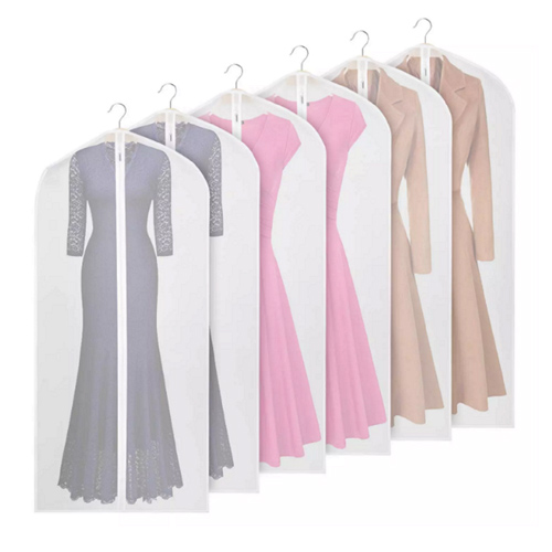 Frosted PEVA Dress Garment Bag