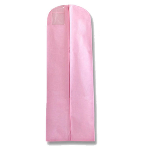 Pink Non-woven 75gsm Dress Garment Bag
