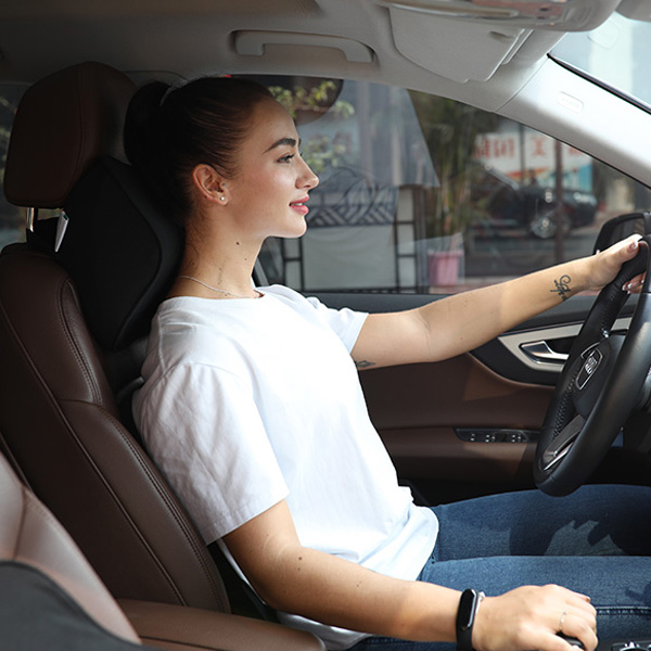Memory Foam Lumbar Car Back Support Cushion