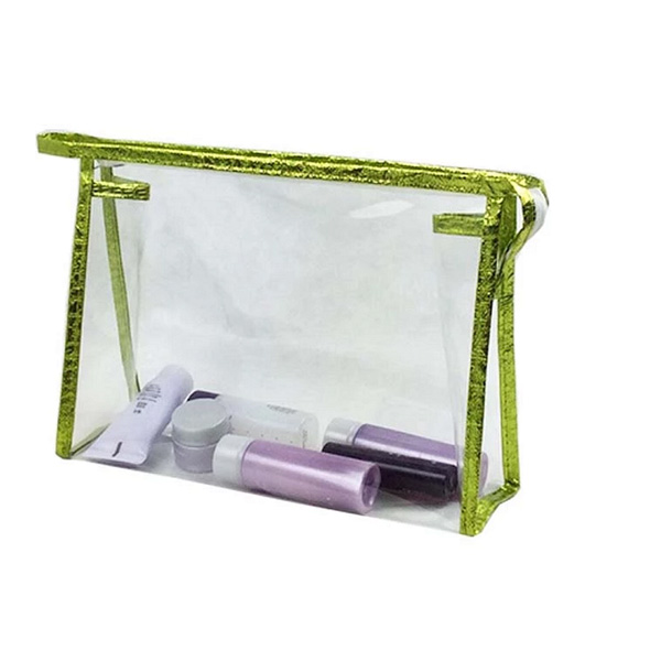 Packaging & Bag *Material: Clear PVC (PVC cold crack resistant minus 15 degree).<br>
*Structure: 3 panels bag.<br>
*Binding: Green PEVA binding<br>.
*Zipper: White nylon zipper #5 fixed on top, with 1pc metal puller. <br>