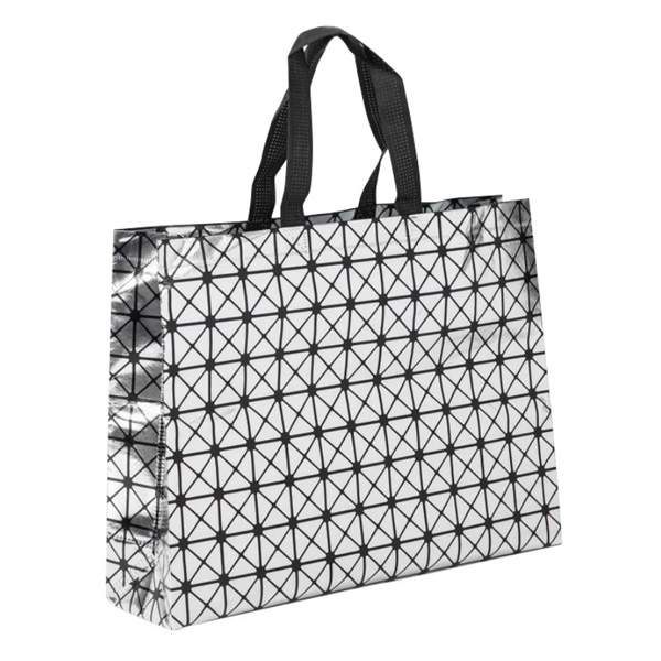 Packaging & Bag *Material: laminated non-woven.<br>
*Handle: 2pcs handles fixed on top.<br>
*Printing: full printed.