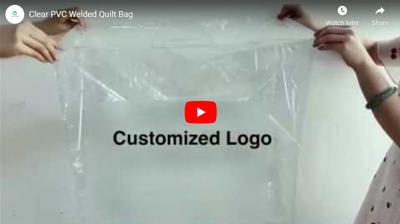 Clear PVC Welded Quilt Bag