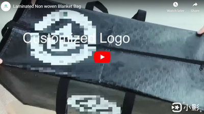 Laminated Non woven Blanket Bag