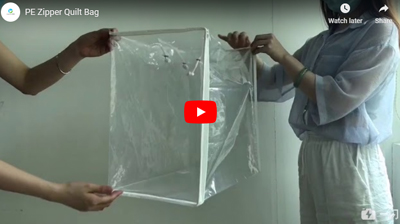 PE Zipper Quilt Bag
