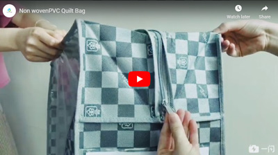 Non woven/PVC Quilt Bag